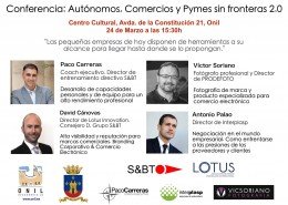 David Cánovas en la Conferencia Autonomos, Comercios y Pymes sin fronteras